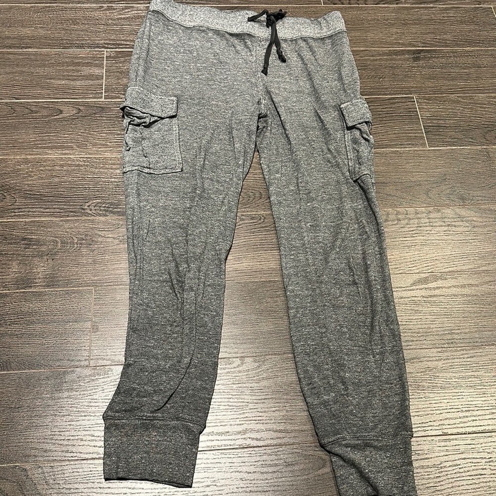 Current Elliot thin grey jogger sweatpants